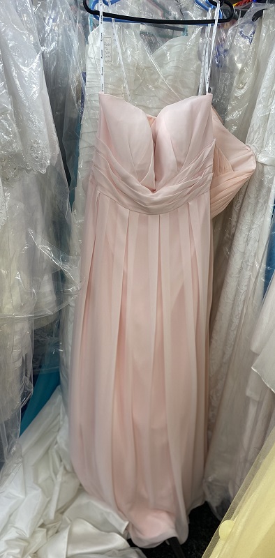 Blush Rose Chiffon long Dress