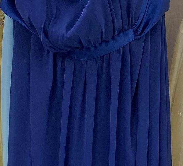 Indigo Blue Long Party Dress