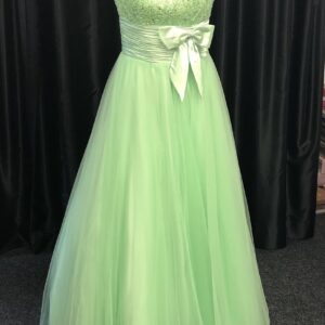 Apple Green Ball Gown