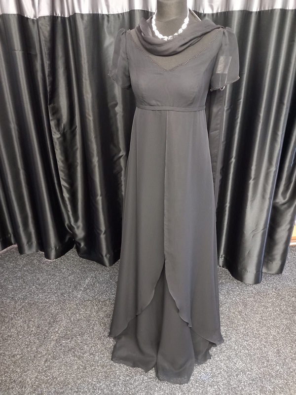 Black Evening Dress Size 8