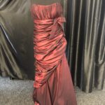 Maroon Ball Gown
