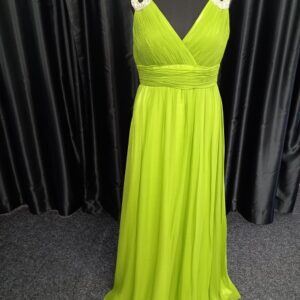 Lime Green Dress size 16