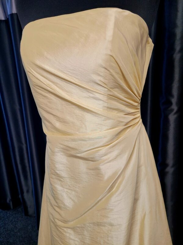 LSH615  CHAMPAGNE WEDDING DRESS  WAS: £130  NOW: £50 - Image 2