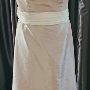 2933  BLUSH WEDDING DRESS  WAS: £180  NOW: £80