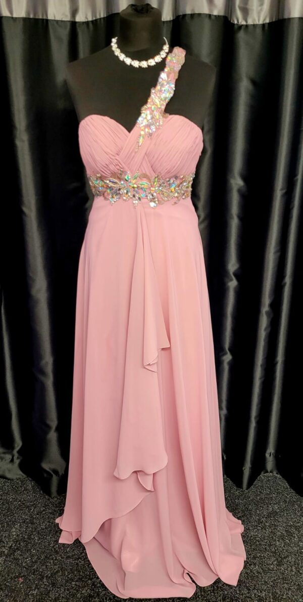 62023 Pink Rose Dress - Image 2
