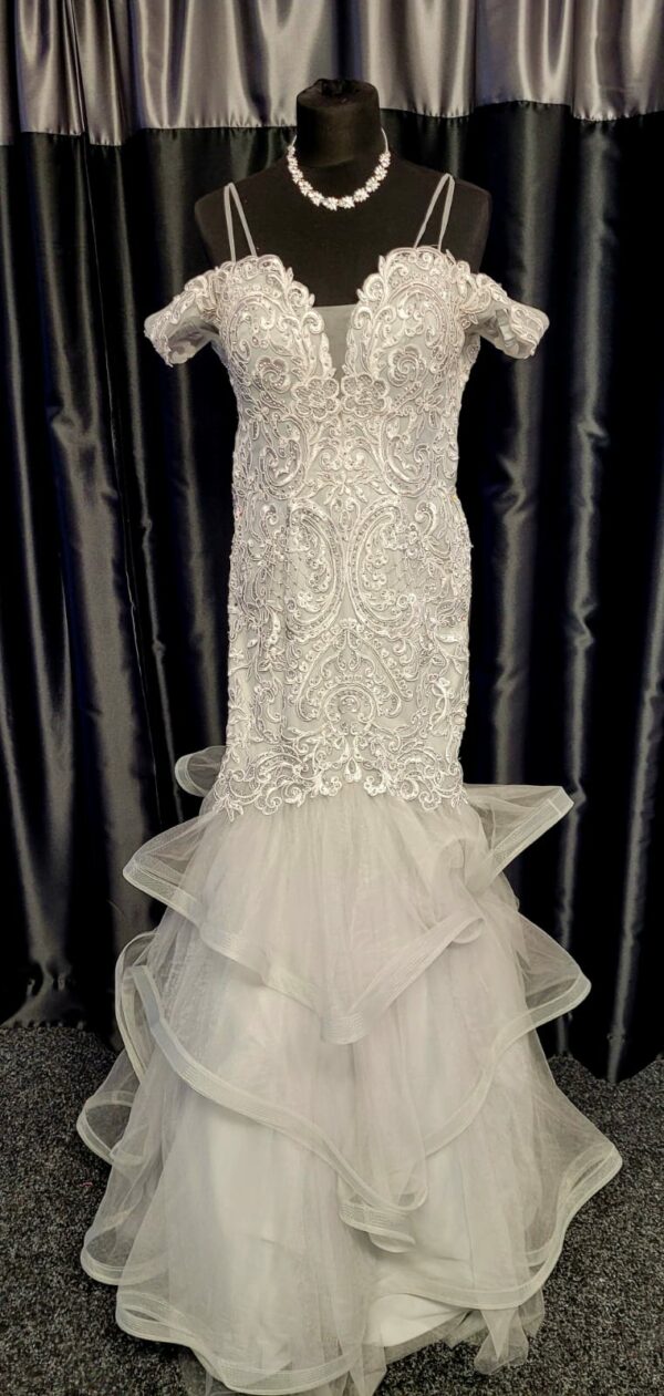 9610 Silver Dress - Image 2