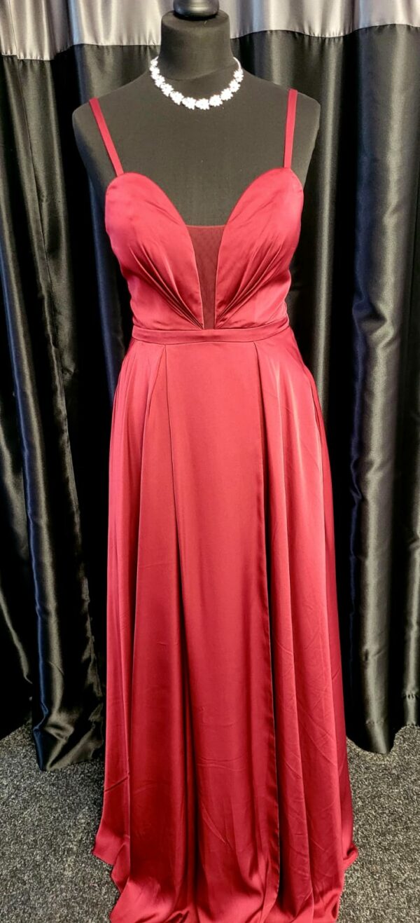 9845 Blackcurrant Dress - Image 2