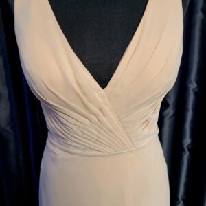 A4280 Plain Sand Dress