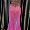 AF19804 Red/Blue Dress - Image 3
