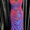 AF19804 Red/Blue Dress