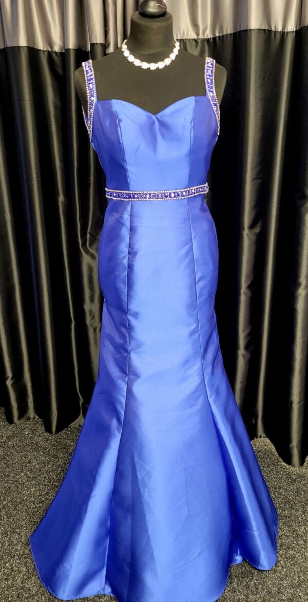 Alexia4 Royal Blue Dress - Image 2
