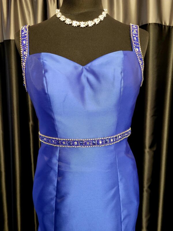 Alexia4 Royal Blue Dress - Image 3