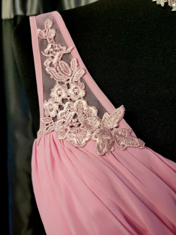 AM496 Pale Pink Dress - Image 3