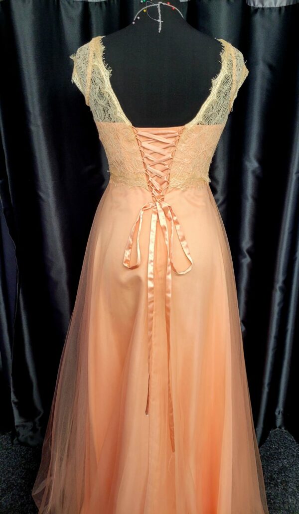 CBCARLY Peach Dress - Image 3