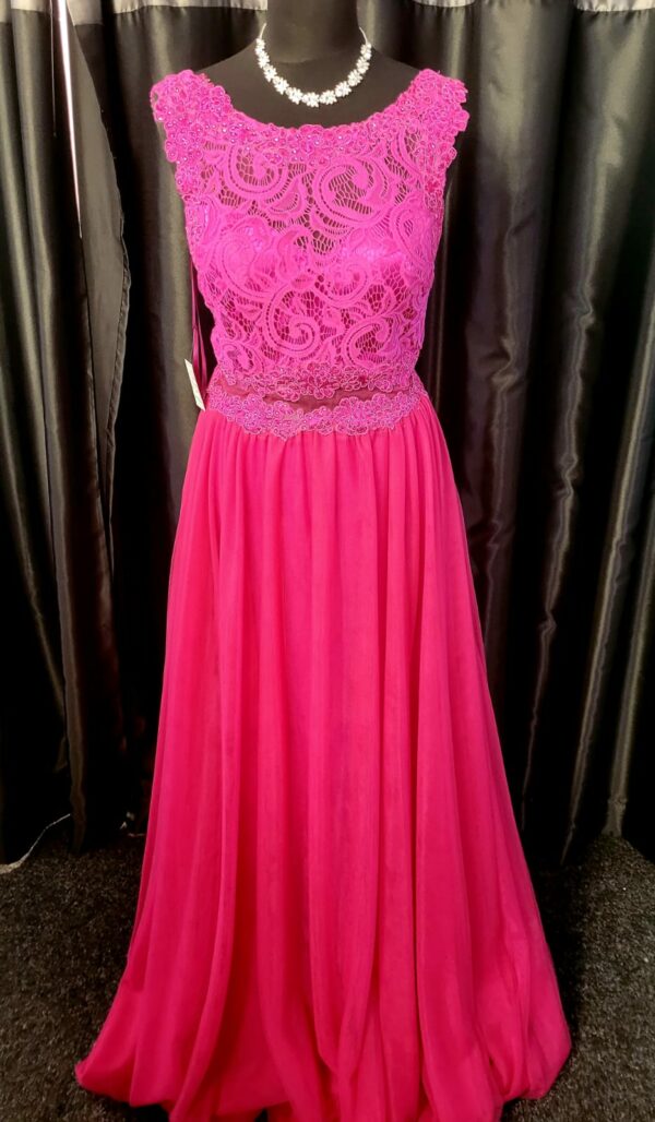 CBDANIELLA Cherry Pink Dress - Image 2