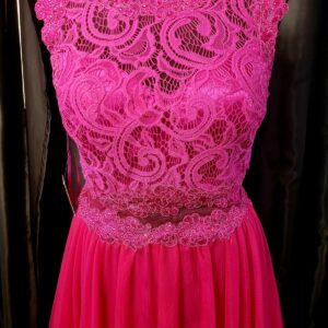 CBDANIELLA Cherry Pink Dress