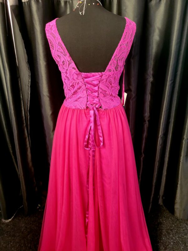 CBDANIELLA Cherry Pink Dress - Image 4
