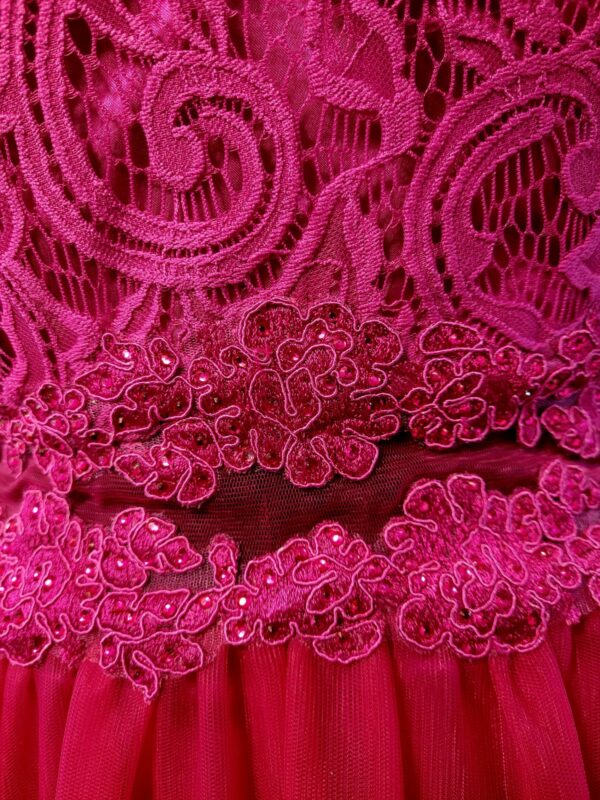 CBDANIELLA Cherry Pink Dress - Image 5