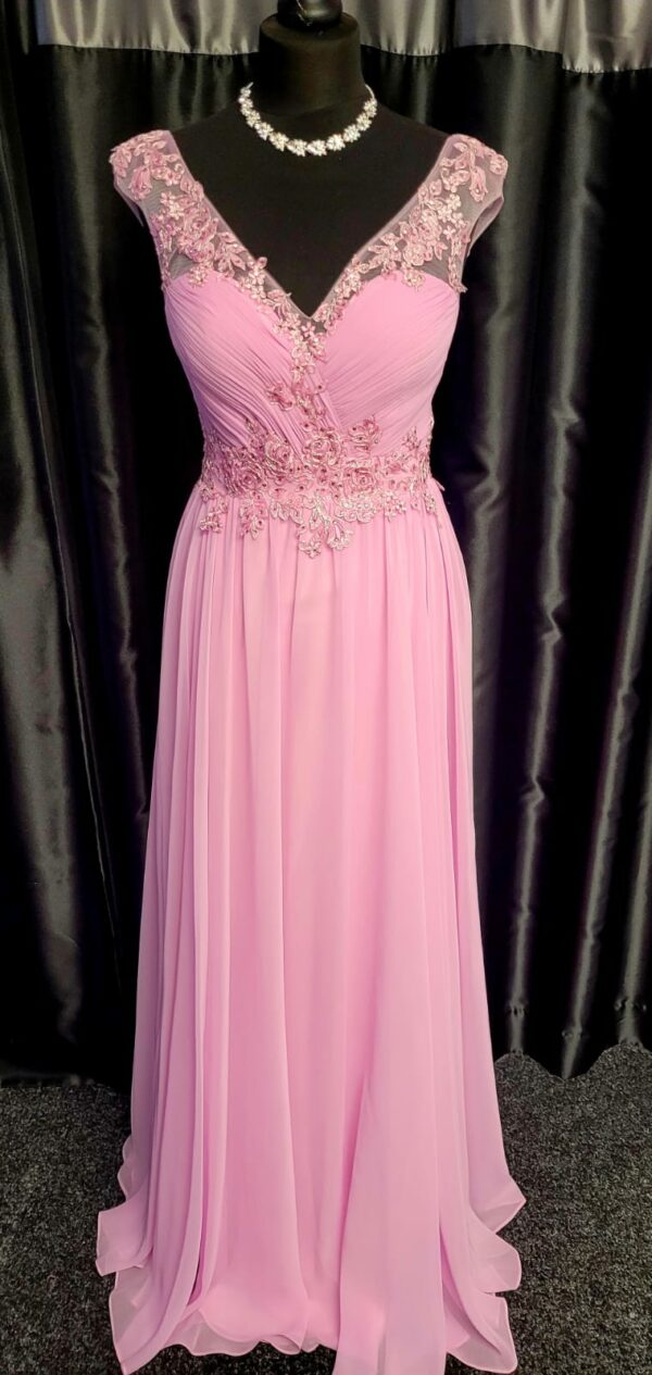 CBEVELINA Soft Pink Dress - Image 2