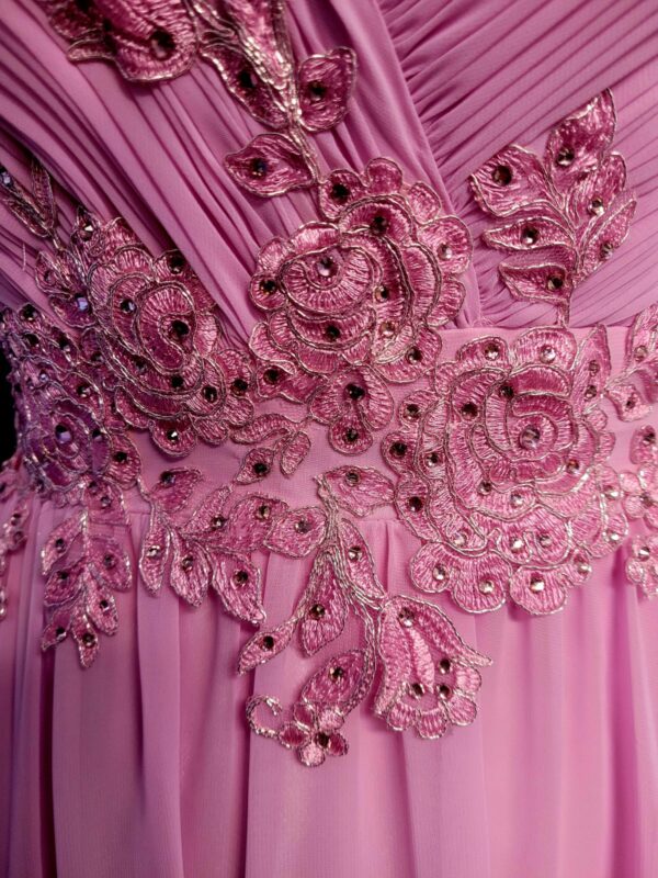 CBEVELINA Soft Pink Dress - Image 3