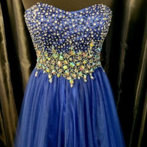 CBLOLA Royal Blue Dress