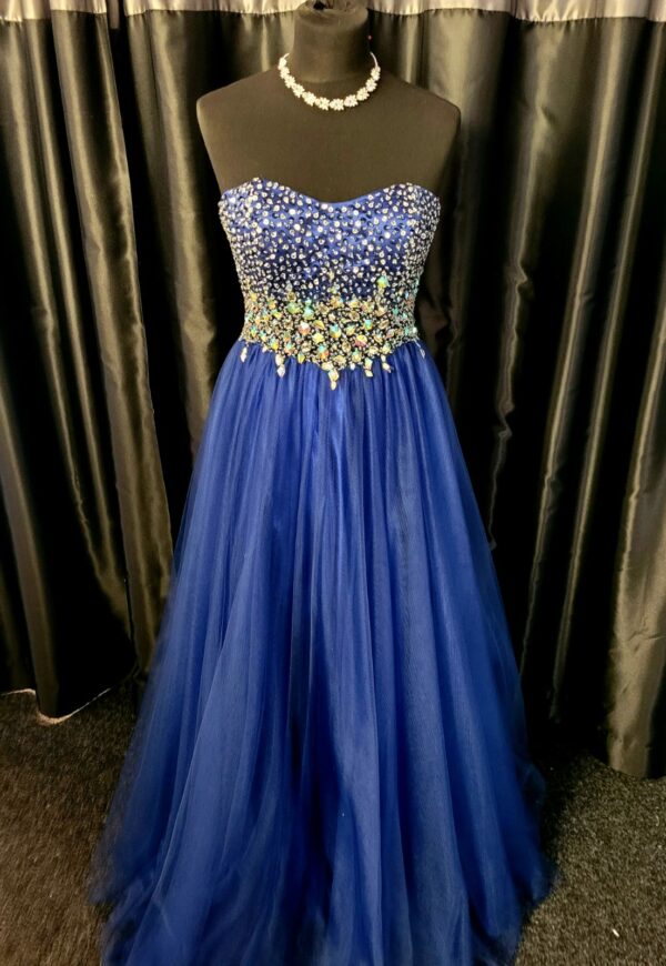 CBLOLA Royal Blue Dress - Image 2