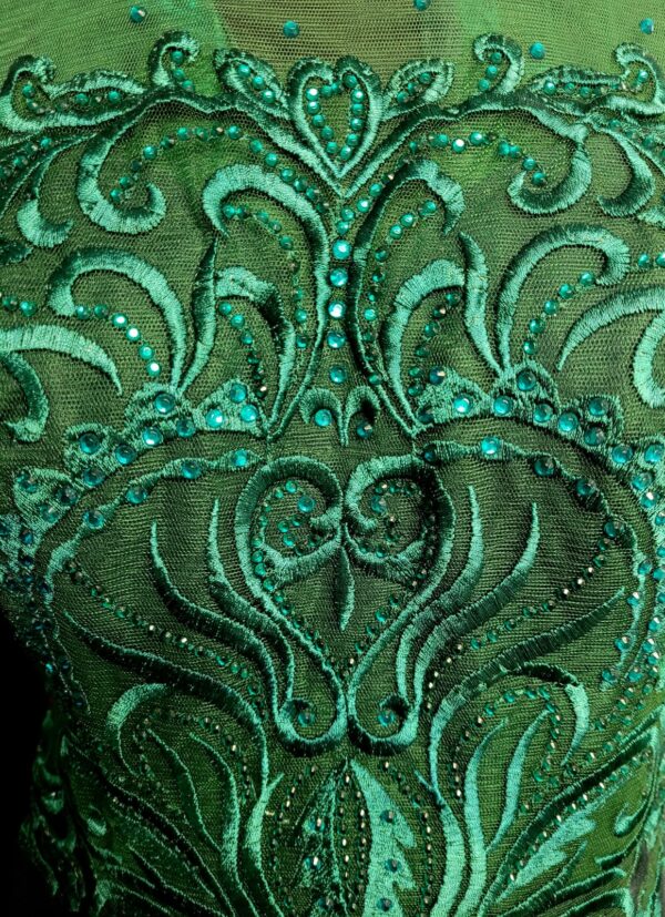 CBMONIQUE Dark Green Dress - Image 3