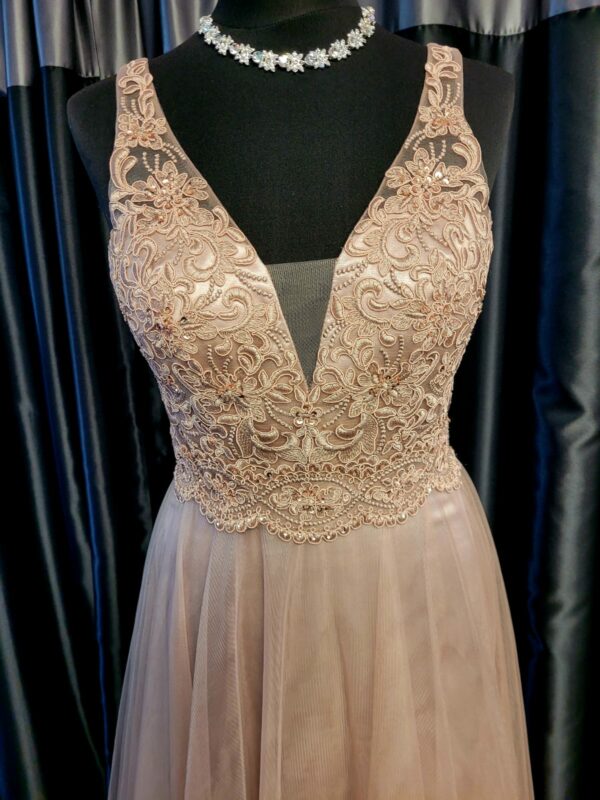 CBSAVANNAH Mocha Dress