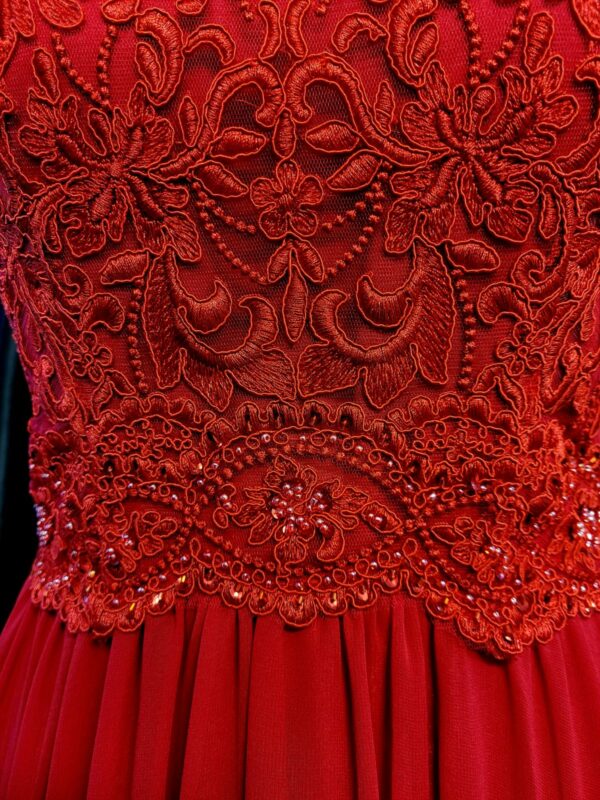 CBSHELLY Red Dress - Image 4