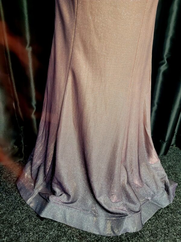 K20023 Champagne/Gold Dress - Image 4