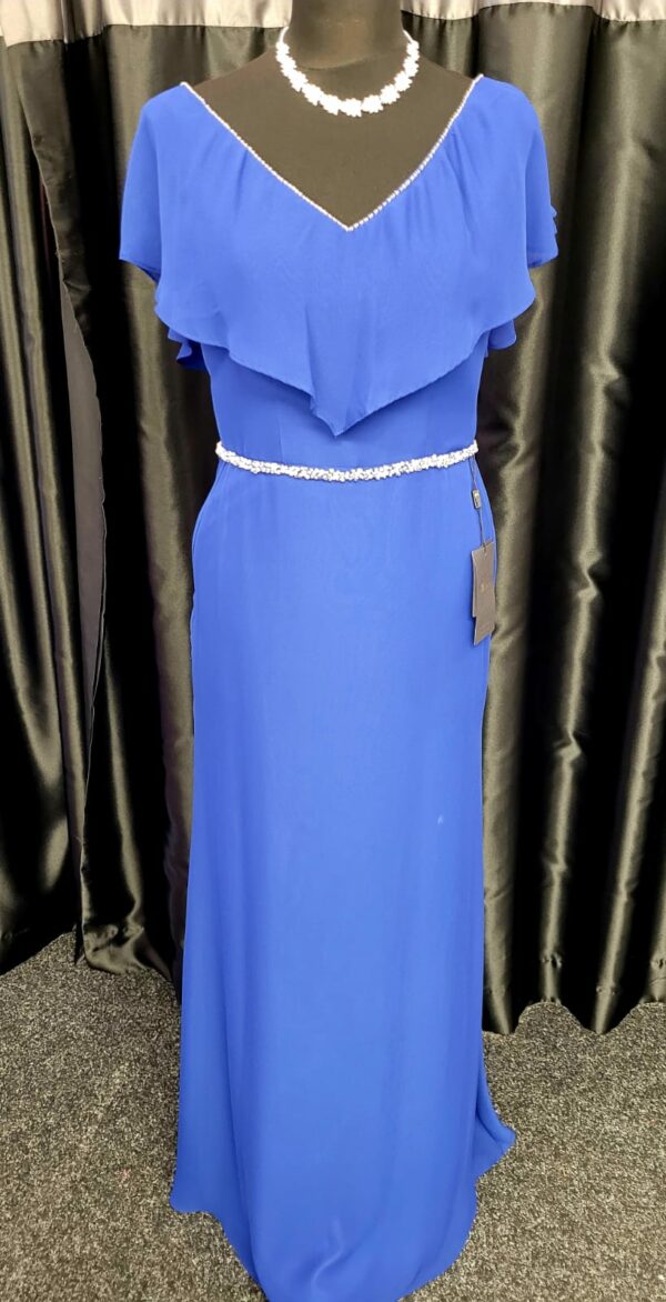 LN2067 Royal Blue Dress - Image 2