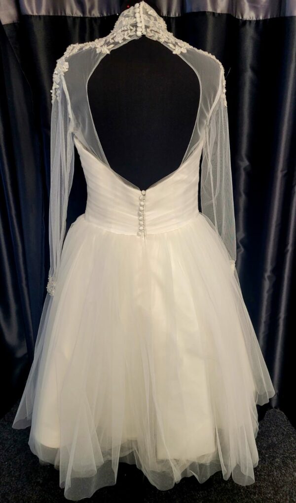 MR12003 IVORY WEDDING DRESS  £1,250 - Image 5