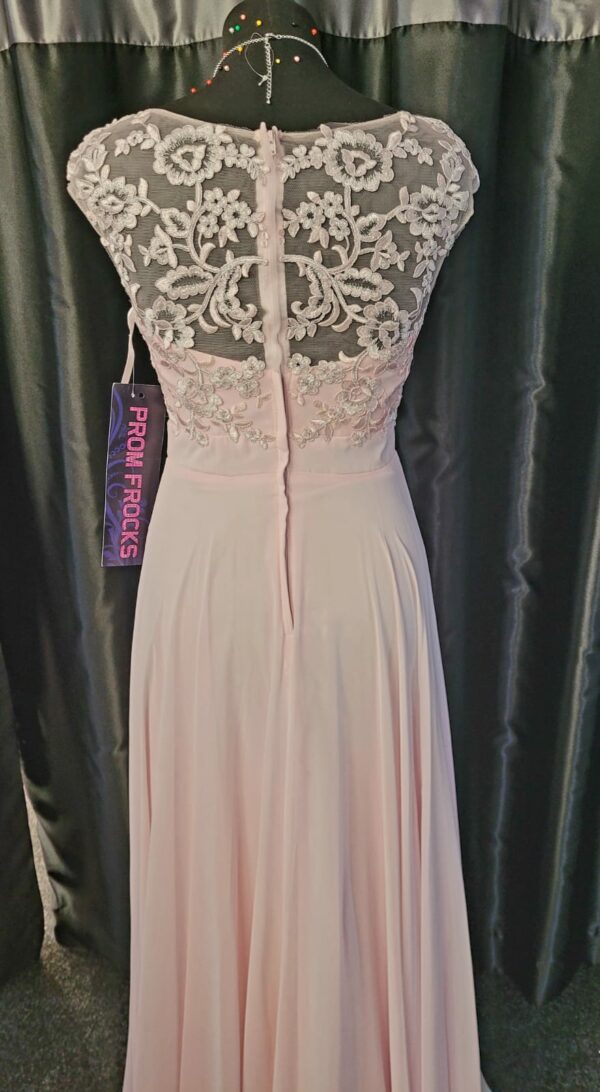PF9147 Pale Pink Dress - Image 3