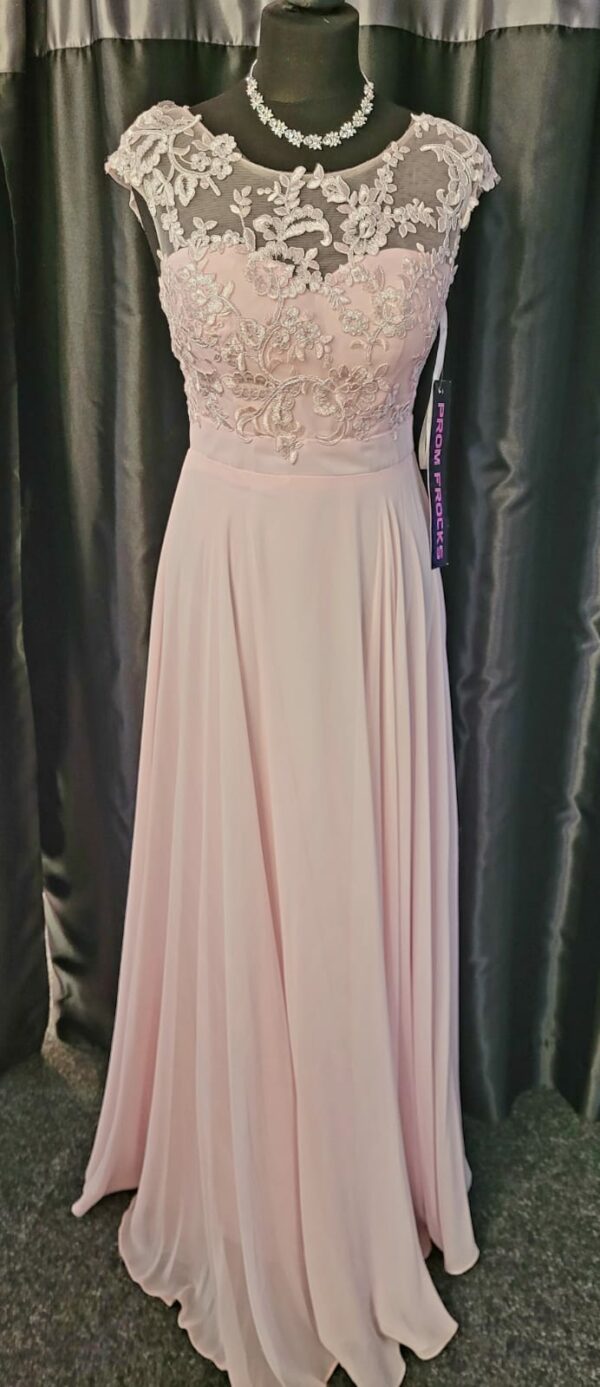 PF9147 Pale Pink Dress - Image 2