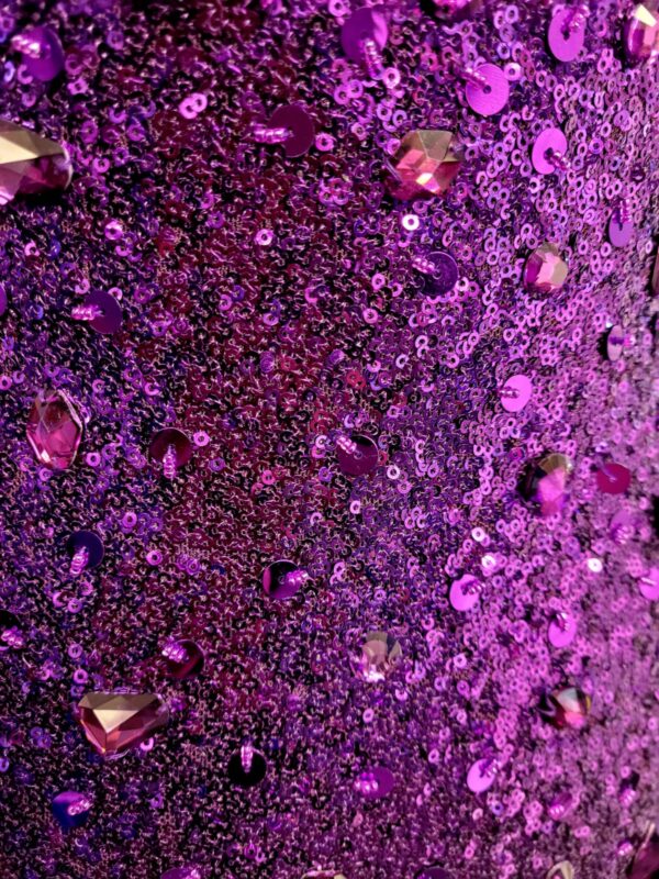 Purple Dress Size 8 WAS: £250  NOW: £150! - Image 4