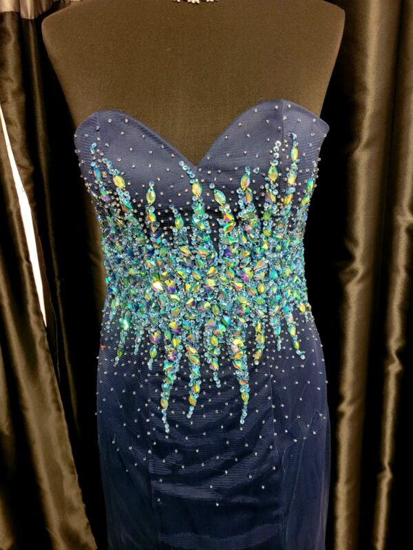 PF9243 Navy Blue Dress
