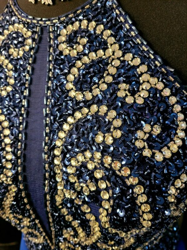 PF9410 Royal Blue Dress - Image 3