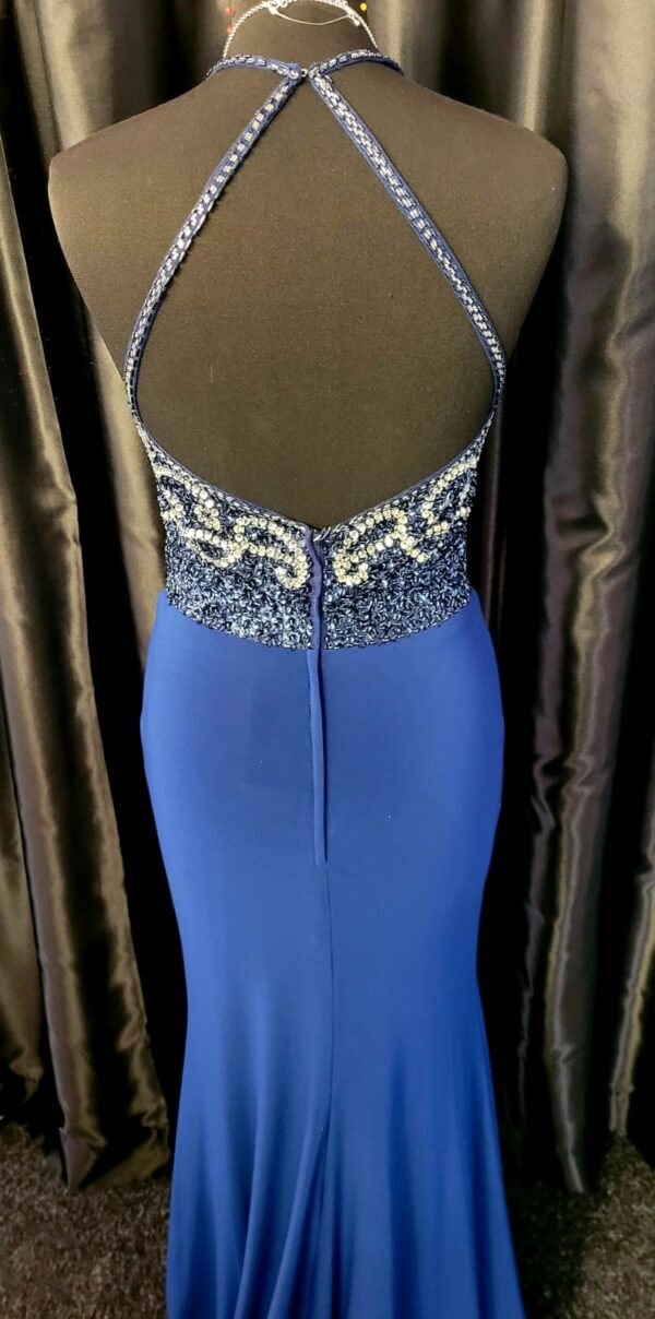 PF9410 Royal Blue Dress - Image 4