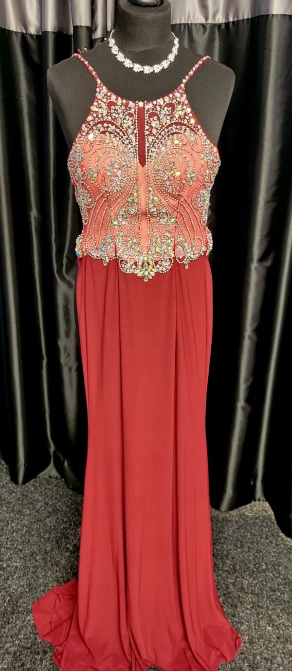 PF9468 Red wine Dress