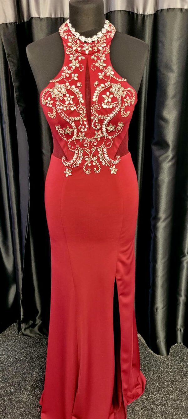 PF9513 Red Dress - Image 2