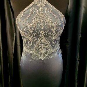 PF9627 Dark Silver Dress