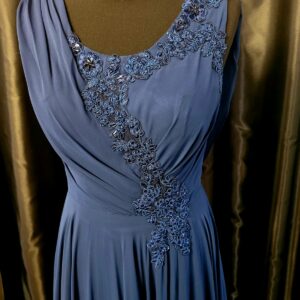 PF9659 Midnight Blue Dress Size 8