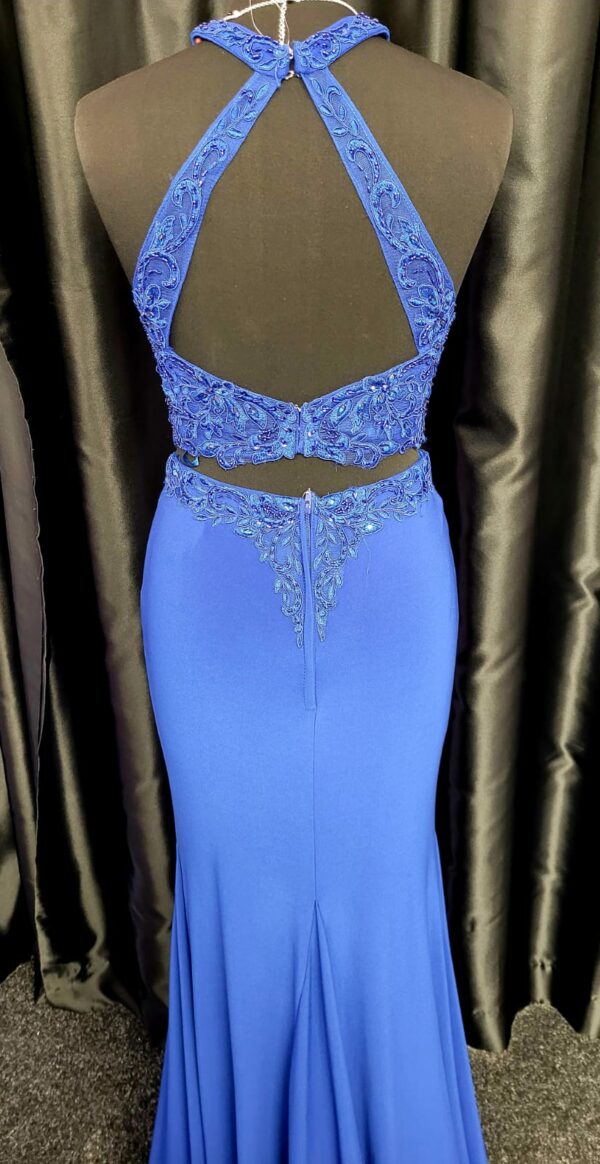 PF9676 Royal Blue Dress - Image 3