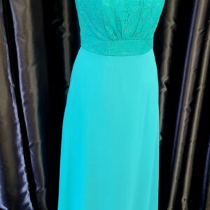Caribbean Long Dress Size 12 WAS: £210  NOW: £105!