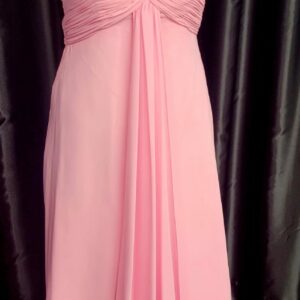 Soft Pink Long Dress Size 6 WAS: £235  NOW: £195!