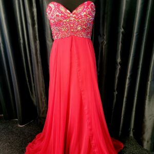 Valentine Red Dress Size 8 WAS: £235  NOW: £115!