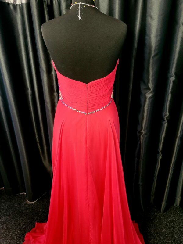 Valentine Red Dress Size 8 WAS: £235  NOW: £115! - Image 4
