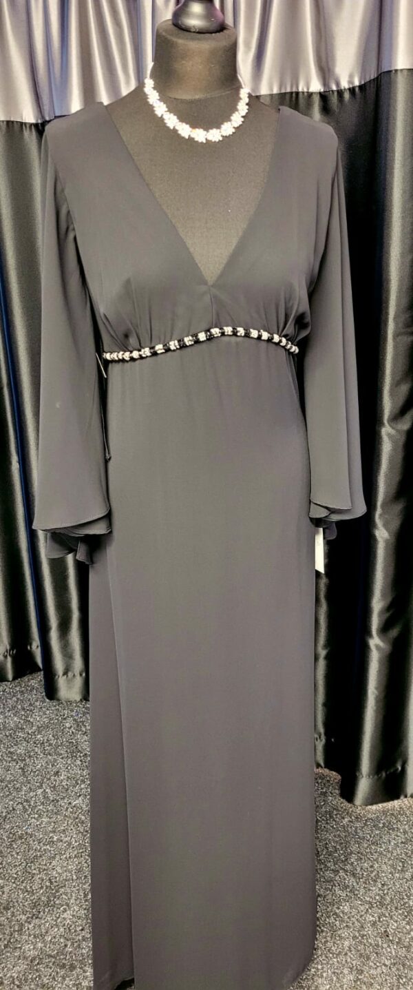 Black Long Dress Size 20 WAS: £150  NOW: £50!