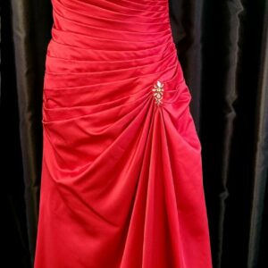 Red Long Dress Size 14  WAS: £180  NOW: £150!