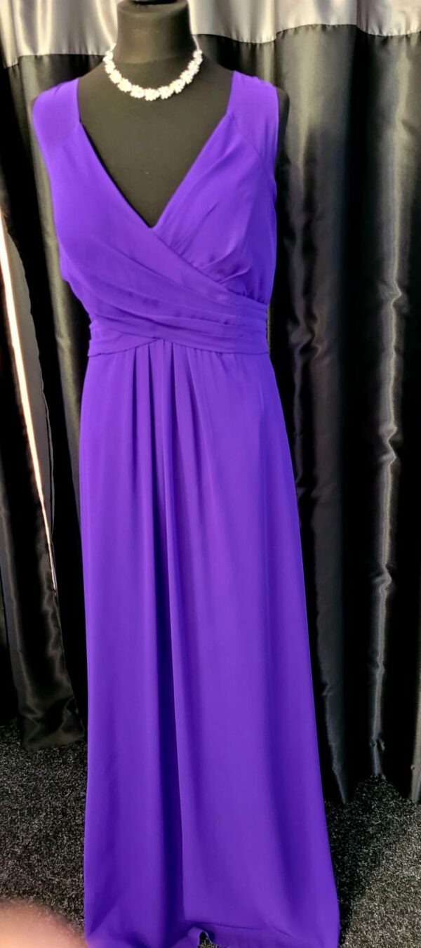 Indigo Long Dress Size 22 WAS: £195  NOW: £150!